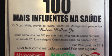 Presidente da SPDM recebe o reconhecimento como uma das 100 pessoas mais influentes na área de saúde no Brasil