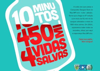 Rae,MP promove 6ª edição da campanha “Sangue Bom”