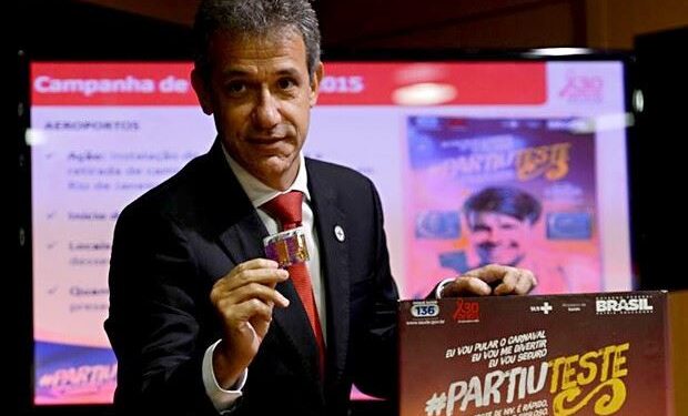 O ministro da Saúde, Arthur Chioro, durante lançamento de campanha de prevenção de DST/Ainds no Ministério da Saúde