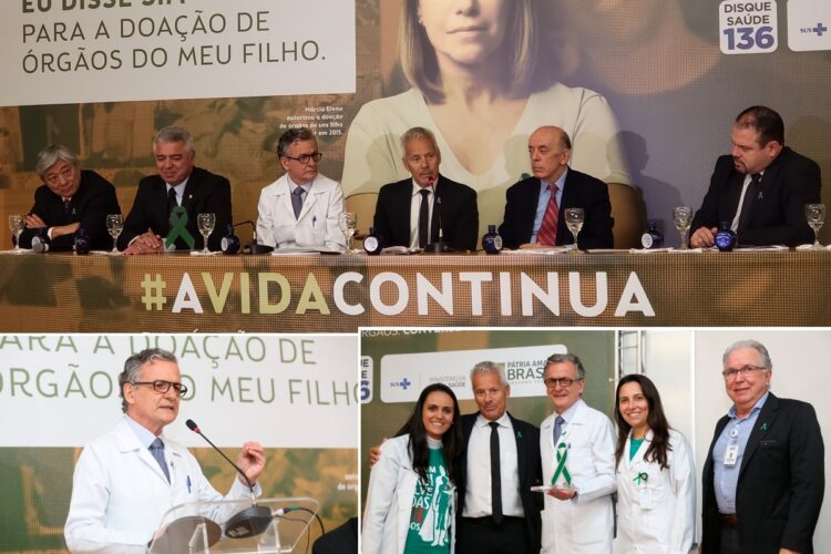 Fotos: Composição da Mesa(SPDM) / Apresentação e Premiação do Dr José Medina (Erasmo Salomão - ASCOM do Ministério da Saúde)