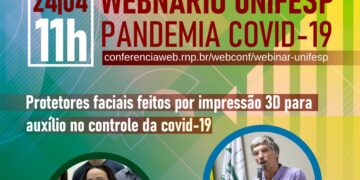 Protetores faciais feitos por impressão 3D para auxílio no controle à covid-19