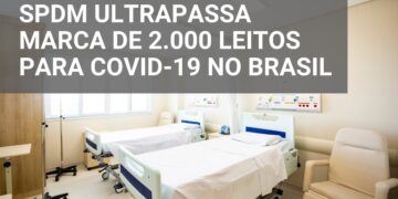 SPDM ultrapassa marca de 2.000 leitos para Covid-19 no Brasil