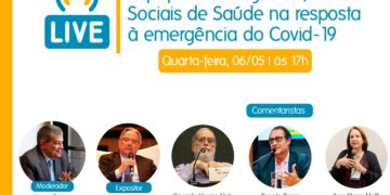 Live discute a atuação das Organizações Sociais de Saúde no enfrentamento do COVID-19
