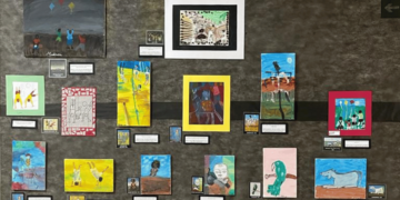 Pacientes da Pediatria do Hospital São Paulo homenageiam Candido Portinari