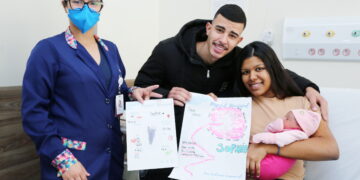 Mamães do Hospital Municipal recebem arte do parto