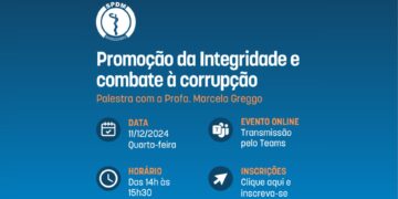 SPDM promove palestra sobre promoção da integridade e combate à corrupção