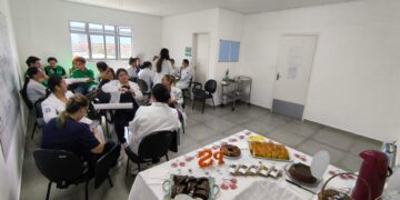 PS Central de Praia Grande realiza dinâmica de autoconhecimento e saúde mental