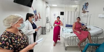 Hospital Infantil de Fortaleza promove ação conscientização sobre saúde
