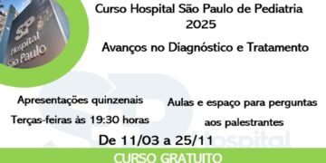 Curso Gratuito de Pediatria no Hospital São Paulo