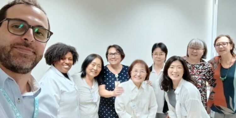 Visita da JICA ao AME Idoso Sudeste acompanhada pelo Núcleo de Humanização da Secretaria de Estado da Saúde (SES/SP)
