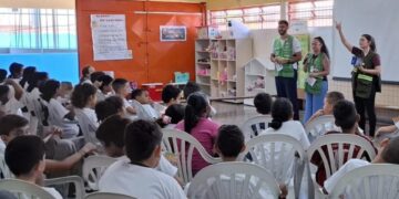 UBS Reunidas I promove ação educativa na EMEF Prof. Francisco da Silveira Bueno