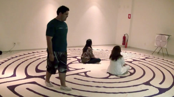 Meditacao Caminhando no Labirinto