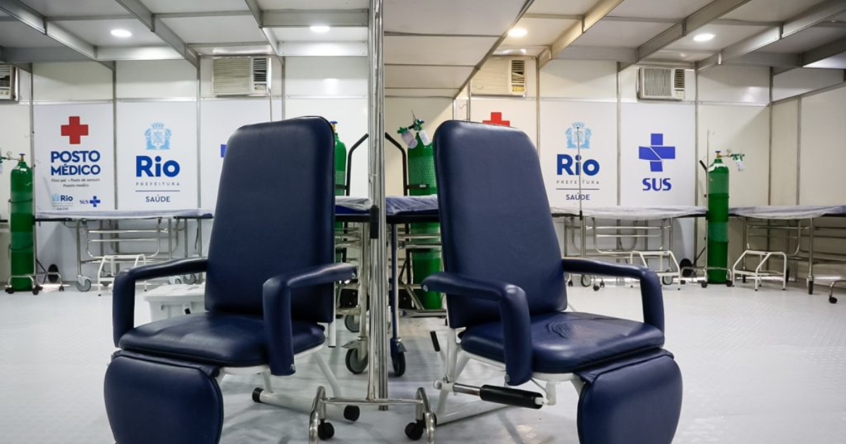 Foto: Divulgação Prefeitura Rio de Janeiro / Secretaria Municipal de Saúde