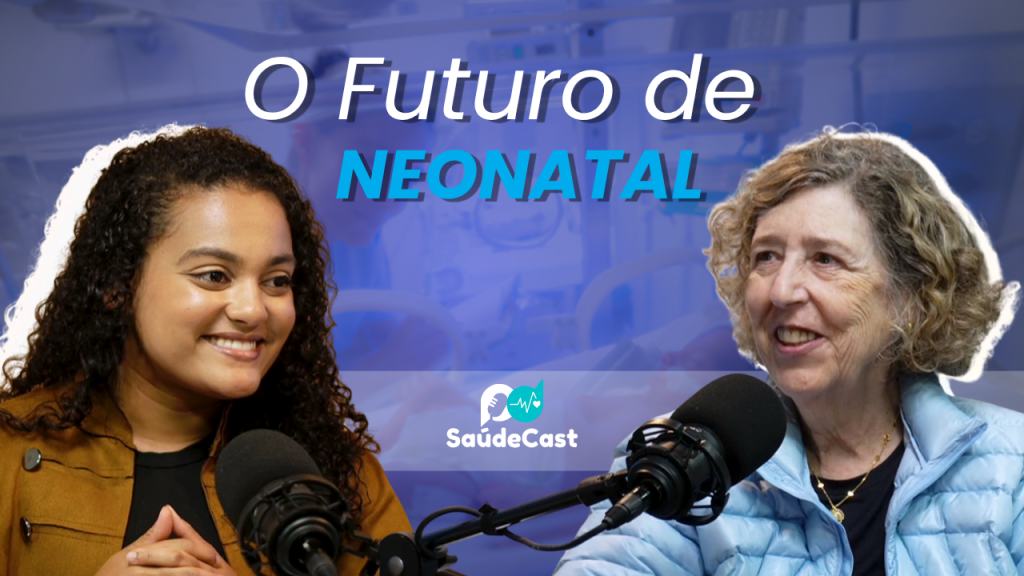 Inteligência Artificial. Foto de Gabrielly e Dra. Ruth. Ao centro, as palavras